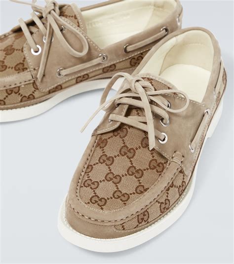 gucci water shoes|gg canvas boat shoes.